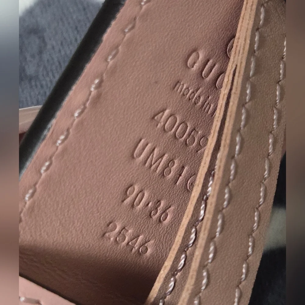 New Pink GG Style Belt - Picture 3 of 5